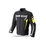 BELA - Chaqueta Textil Rebel Man Rider Negro/Amarillo Fluor - SECURTEX MOTOR S.L (t/a MaximoMoto)