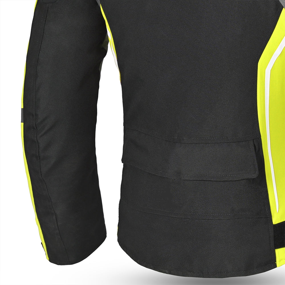 BELA - Chaqueta Textil Elanur Lady Negro/Antracita/Amarillo - SECURTEX MOTOR S.L (t/a MaximoMoto)