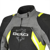 BELA - Chaqueta Textil Elanur Lady Negro/Antracita/Amarillo - SECURTEX MOTOR S.L (t/a MaximoMoto)