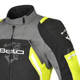 BELA - Chaqueta Textil Elanur Lady Negro/Antracita/Amarillo - SECURTEX MOTOR S.L (t/a MaximoMoto)