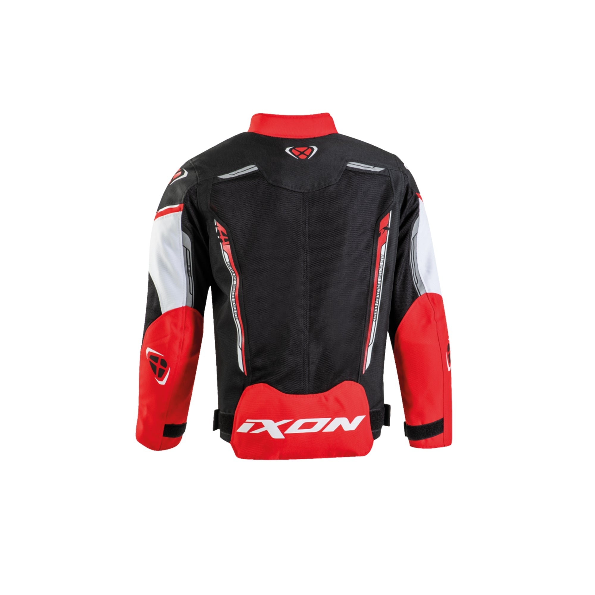 IXON-CHAQUETA STRIKER AIR KID BLACK/RED/WHITE - SECURTEX MOTOR S.L (t/a MaximoMoto)