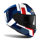 AIROH - CASCOS SPARK SHOGUN BLUE/RED GLOSS - SECURTEX MOTOR S.L (t/a MaximoMoto)