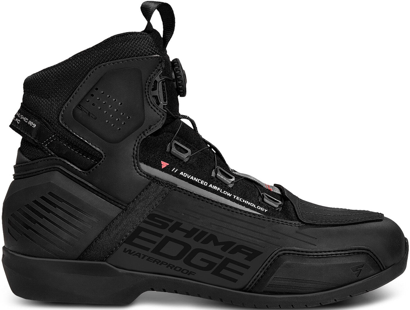 SHIMA EDGE WP BOOTS BLK - SECURTEX MOTOR S.L (t/a MaximoMoto)