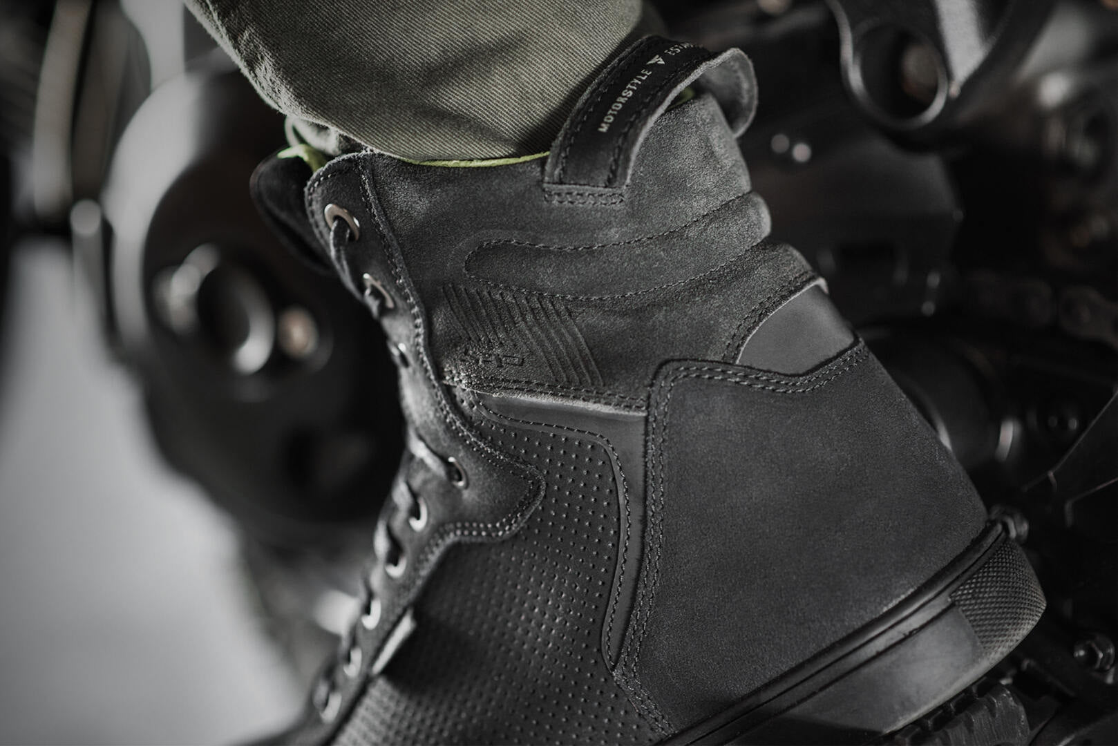 SHIMA REBEL WP MEN BOOTS BLACK