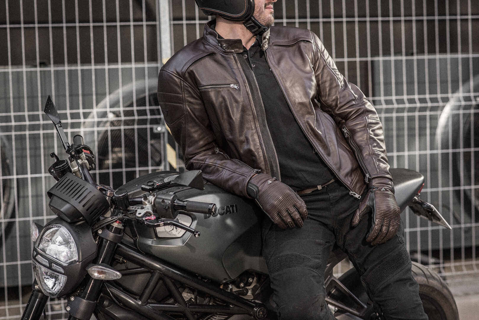 SHIMA BLAKE JACKET BROWN - SECURTEX MOTOR S.L (t/a MaximoMoto)