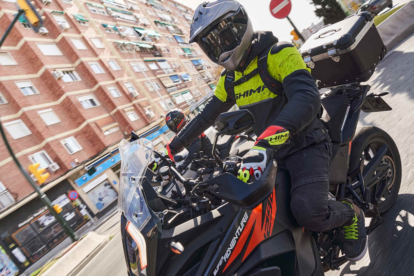 SHIMA DRIFT MEN JACKET FLUO - SECURTEX MOTOR S.L (t/a MaximoMoto)