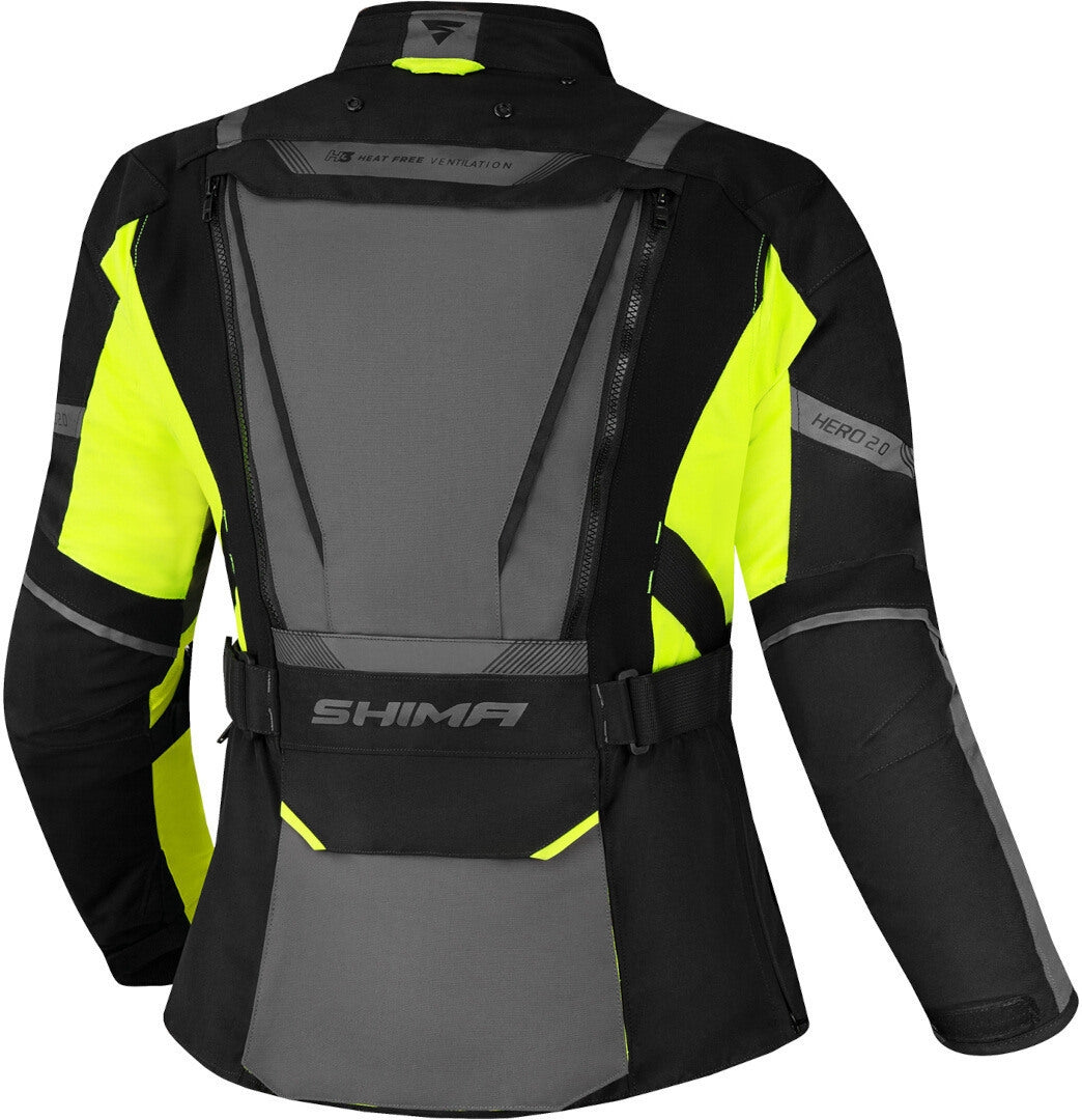 SHIMA HERO 2.0 LADY JACKET FLUO - SECURTEX MOTOR S.L (t/a MaximoMoto)