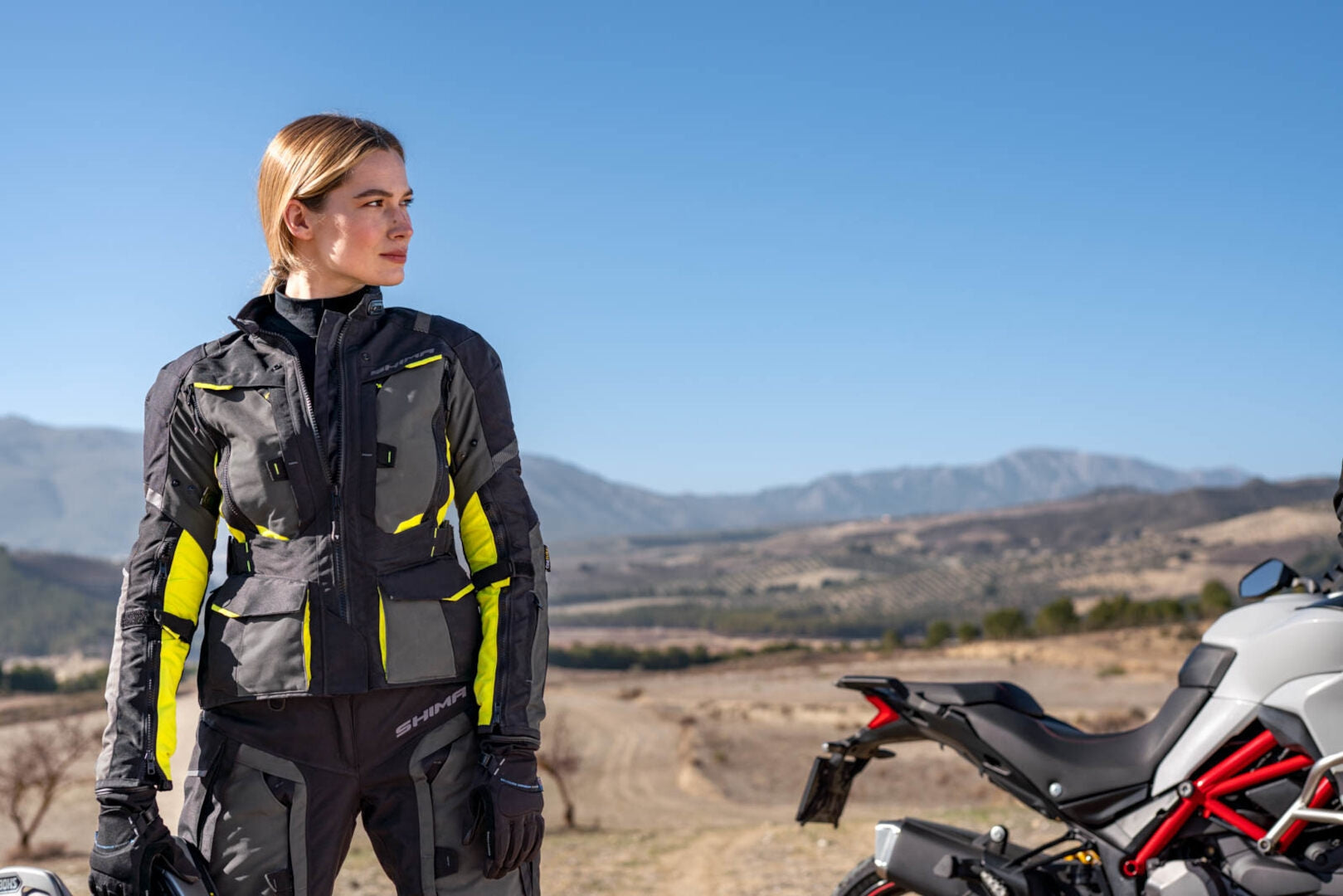 SHIMA HERO 2.0 LADY JACKET FLUO - SECURTEX MOTOR S.L (t/a MaximoMoto)