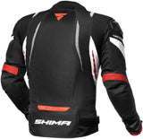 SHIMA MESH PRO JACKET BLACK/RED - SECURTEX MOTOR S.L (t/a MaximoMoto)