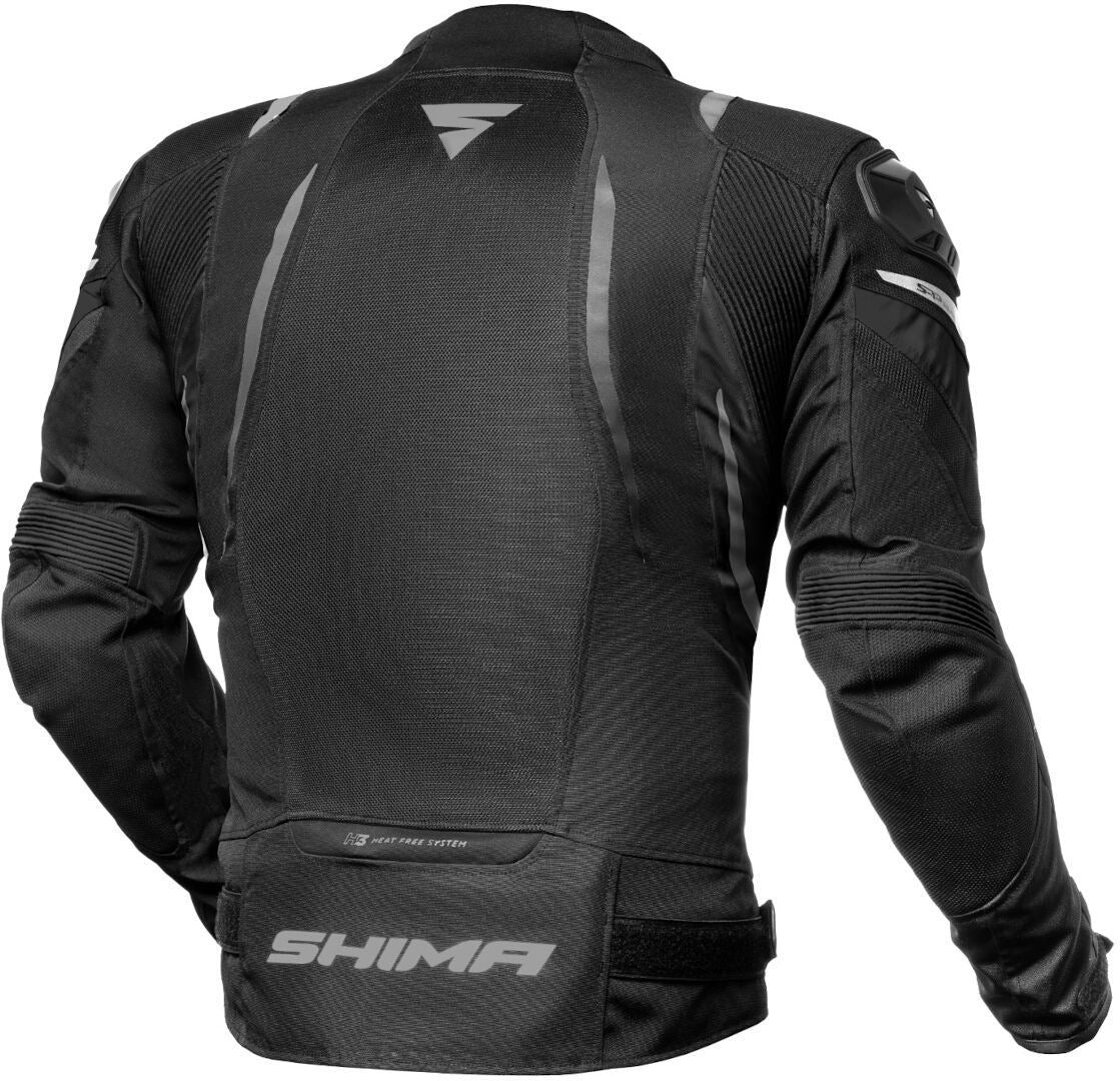 SHIMA MESH PRO JACKET BLACK - SECURTEX MOTOR S.L (t/a MaximoMoto)