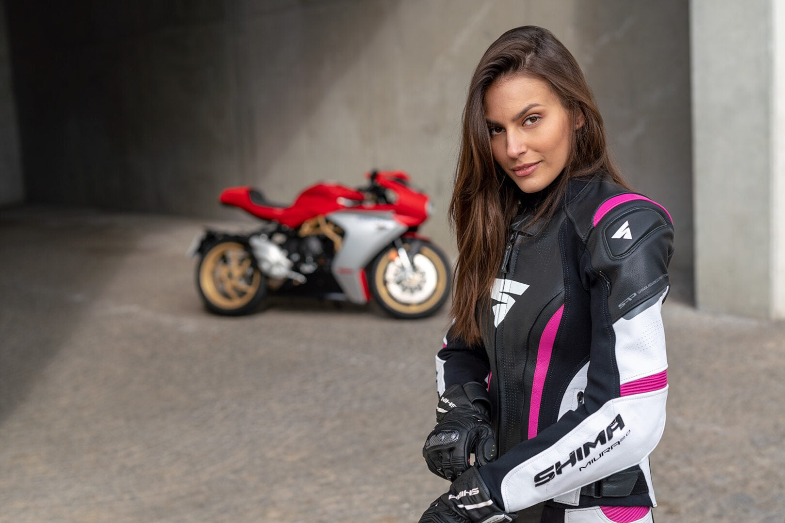 SHIMA MIURA 2.0 JACKET JACKET PINK - SECURTEX MOTOR S.L (t/a MaximoMoto)