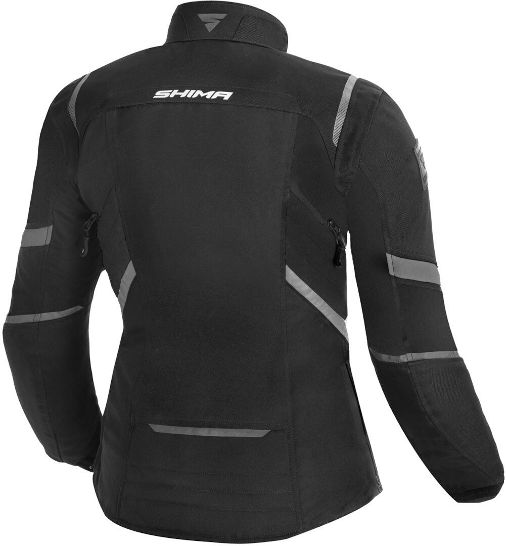 SHIMA RUSH LADY JACKET BLACK - SECURTEX MOTOR S.L (t/a MaximoMoto)