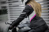 SHIMA RUSH LADY JACKET PINK - SECURTEX MOTOR S.L (t/a MaximoMoto)