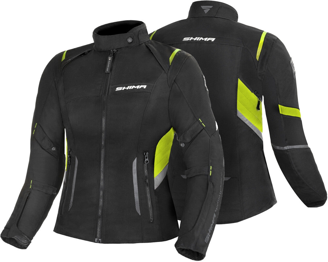 SHIMA RUSH LADY JACKET FLUO - SECURTEX MOTOR S.L (t/a MaximoMoto)
