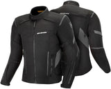 SHIMA RUSH MEN JACKET BLACK - SECURTEX MOTOR S.L (t/a MaximoMoto)