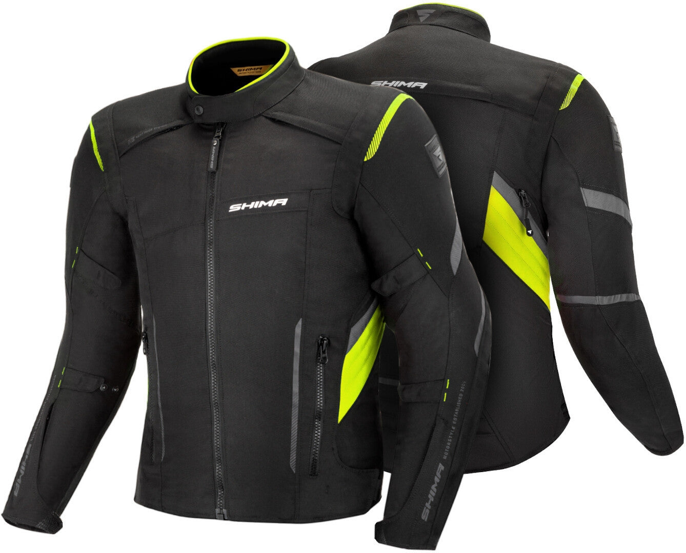 SHIMA RUSH MEN JACKET FLUO - SECURTEX MOTOR S.L (t/a MaximoMoto)