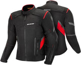 SHIMA RUSH MEN JACKET RED - SECURTEX MOTOR S.L (t/a MaximoMoto)