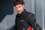 SHIMA RUSH MEN JACKET RED - SECURTEX MOTOR S.L (t/a MaximoMoto)