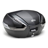 GIVI MK V47 Maleta Moto Reflectores Ahumados Carbono Negro 47 L - SECURTEX MOTOR S.L (t/a MaximoMoto)