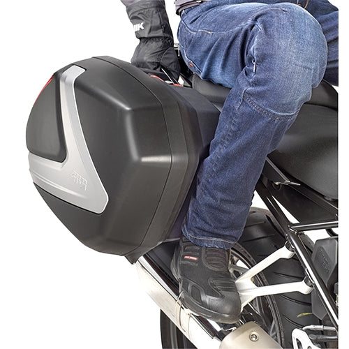 GIVI MKSIDE V37 Maleta Laterales Reflector Ahumado Plateado Mate 37 L - SECURTEX MOTOR S.L (t/a MaximoMoto)