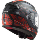 LS2 FF353 RAPID XTREET MATT BLACK RED - SECURTEX MOTOR S.L (t/a MaximoMoto)