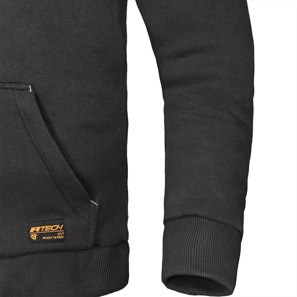 R-TECH - Sudadera Textil Route-91 Negro