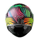 LS2 FF800 STORM POWER MATT BLACK RAINBOW - SECURTEX MOTOR S.L (t/a MaximoMoto)