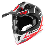 Givi 70.1 Logic Casco de motocross de aventura de fibra de vidrio