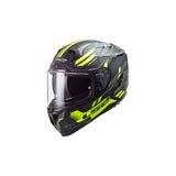 LS2 FF327 CHALLENGER SPIN M.COBALT H-V YELLOW - SECURTEX MOTOR S.L (t/a MaximoMoto)