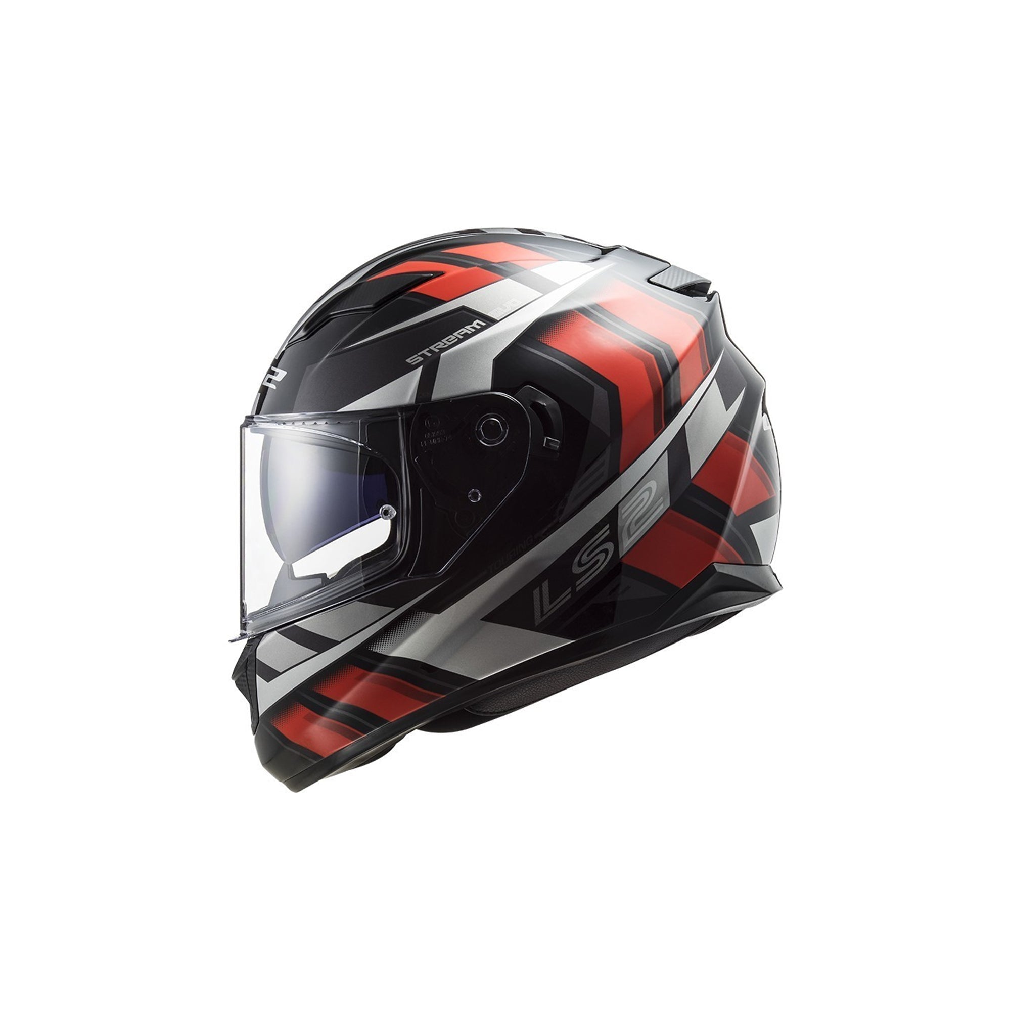 LS2 FF320 STREAM EVO LOOP BLACK RED - SECURTEX MOTOR S.L (t/a MaximoMoto)