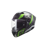 LS2 FF805 THUNDER C SUPRA FLUO GREEN WHITE - SECURTEX MOTOR S.L (t/a MaximoMoto)