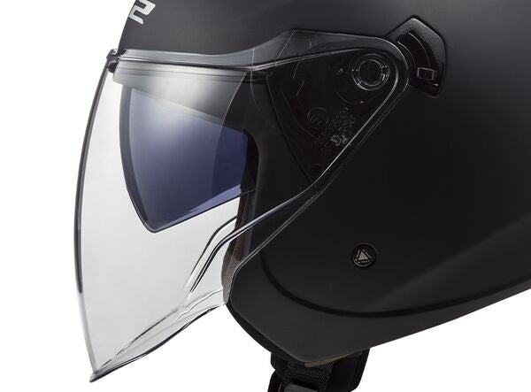 LS2 OF573 TWISTER II LUNA MATT BLUE WHITE - SECURTEX MOTOR S.L (t/a MaximoMoto)