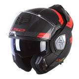 LS2 FF906 ADVANT BEND MATT BLACK RED-06 - SECURTEX MOTOR S.L (t/a MaximoMoto)