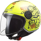 LS2 OF558 SPHERE LUX SKATER H-V YELLOW - SECURTEX MOTOR S.L (t/a MaximoMoto)