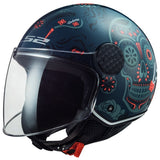 LS2 OF558 SPHERE LUX MAXCA GL.COBALT ORANGE - SECURTEX MOTOR S.L (t/a MaximoMoto)