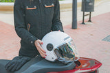 LS2 OF558 SPHERE LUX MATT MILITARY GREEN - SECURTEX MOTOR S.L (t/a MaximoMoto)
