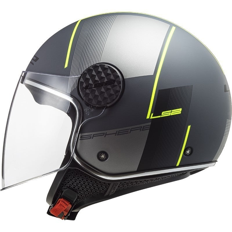 LS2 OF558 SPHERE LUX FIRM MATT BLACK TITANIUM - SECURTEX MOTOR S.L (t/a MaximoMoto)