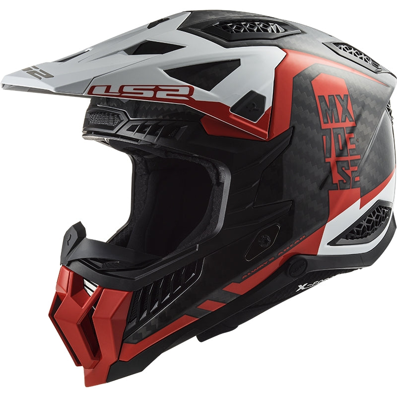 LS2 MX703 C X-FORCE VICTORY RED WHITE - SECURTEX MOTOR S.L (t/a MaximoMoto)