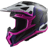 LS2 MX703 C X-FORCE VICTORY FLUO PINK VIOLET - SECURTEX MOTOR S.L (t/a MaximoMoto)