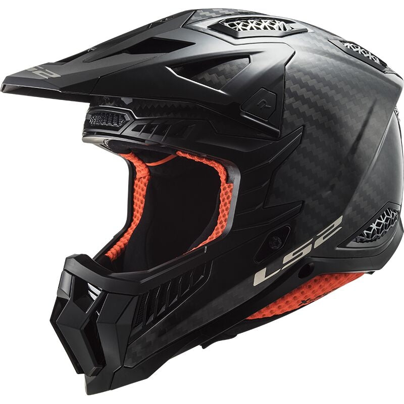 LS2 MX703 C X-FORCE GLOSS CARBON - SECURTEX MOTOR S.L (t/a MaximoMoto)