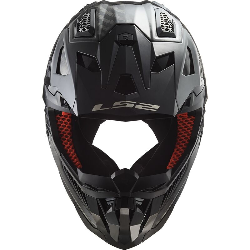 LS2 MX703 C X-FORCE GLOSS CARBON - SECURTEX MOTOR S.L (t/a MaximoMoto)