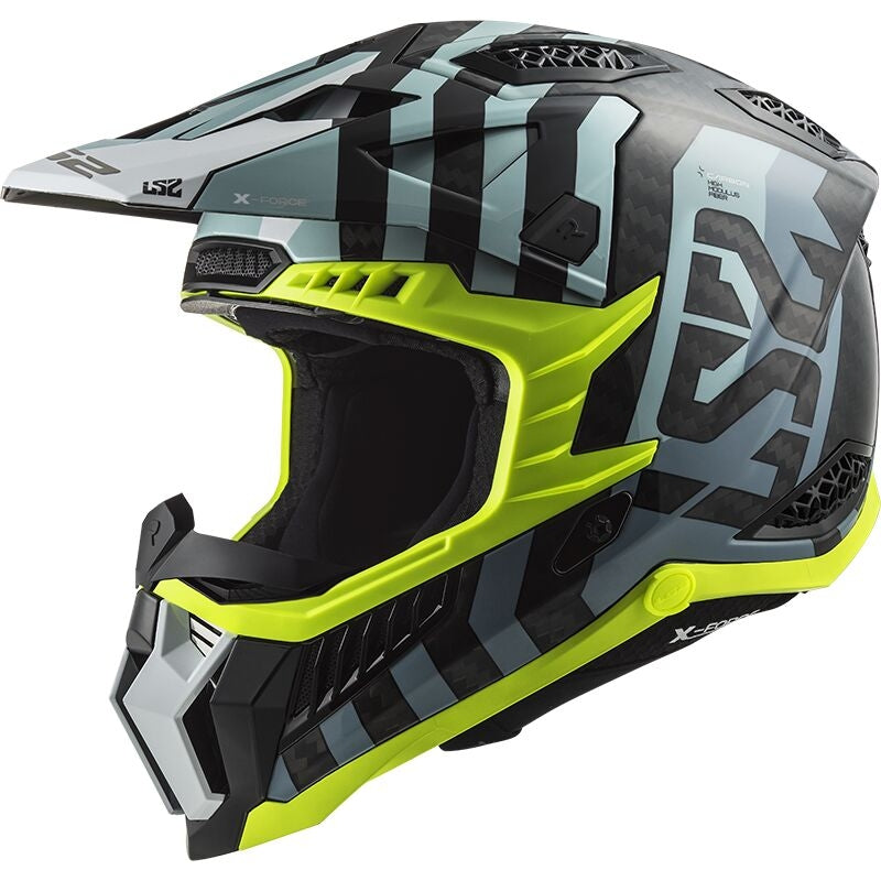 LS2 MX703 C X-FORCE BARRIER SKY BLUE - SECURTEX MOTOR S.L (t/a MaximoMoto)