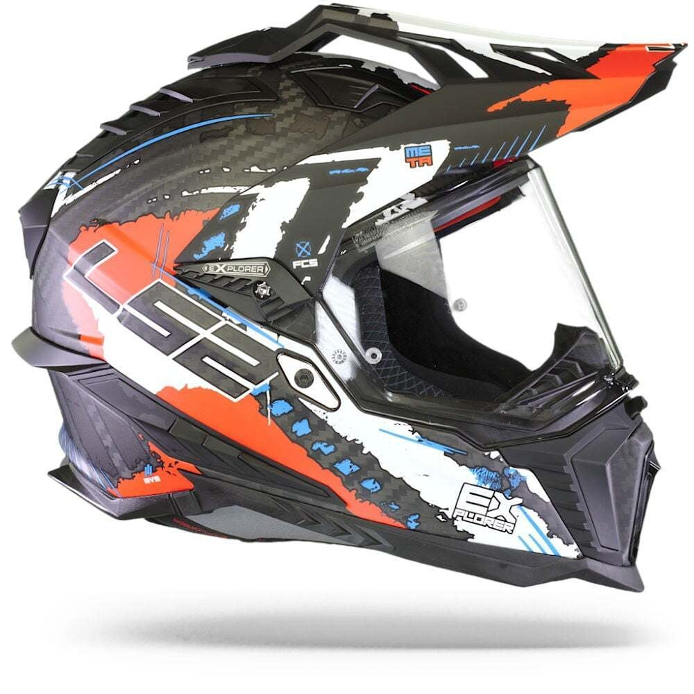 LS2 MX701 C EXPLORER EXTEND MATT RED-06 - SECURTEX MOTOR S.L (t/a MaximoMoto)