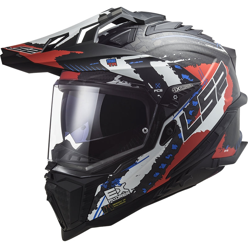 LS2 MX701 C EXPLORER EXTEND MATT RED-06