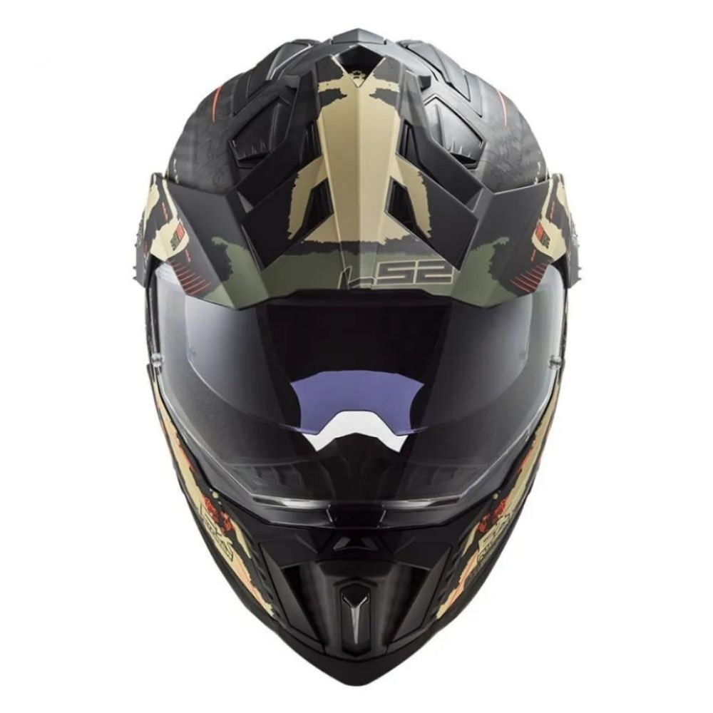 LS2 MX701 C EXPLORER EXTEND MATT MILITARY GREEN-06 - SECURTEX MOTOR S.L (t/a MaximoMoto)