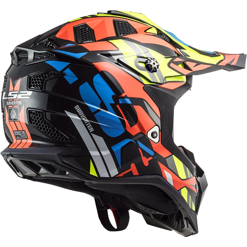 LS2 MX700 SUBVERTER RASCAL GL.BLACK FL.ORANGE - SECURTEX MOTOR S.L (t/a MaximoMoto)