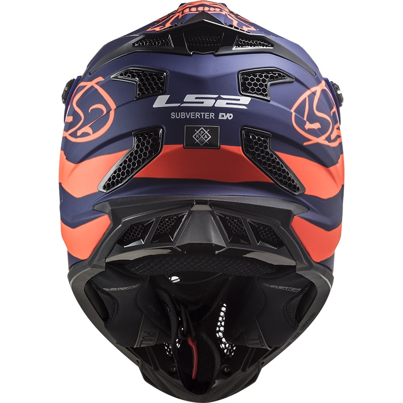 LS2 MX700 SUBVERTER CARGO MATT BLUE FLUO ORANGE-06 - SECURTEX MOTOR S.L (t/a MaximoMoto)