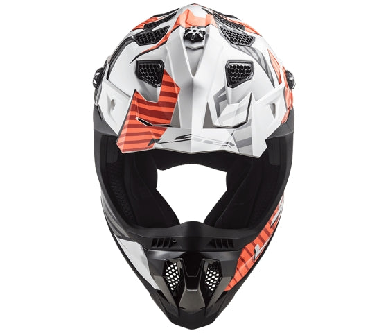 LS2 MX700 SUBVERTER ASTRO GLOSS WHITE ORANGE - SECURTEX MOTOR S.L (t/a MaximoMoto)