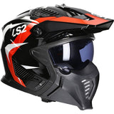 LS2 OF606 DRIFTER TRIALITY RED - SECURTEX MOTOR S.L (t/a MaximoMoto)