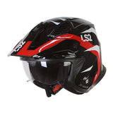 LS2 OF606 DRIFTER TRIALITY RED - SECURTEX MOTOR S.L (t/a MaximoMoto)